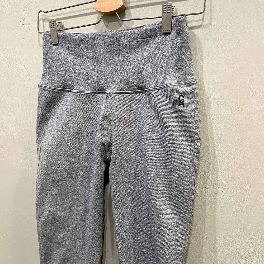 Good American Seamless Leggings in Heather Gray - Size: 2/3 - Picture 5 of 13